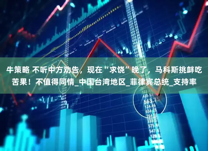 牛策略 不听中方劝告，现在“求饶”晚了，马科斯挑衅吃苦果！不值得同情_中国台湾地区_菲律宾总统_支持率